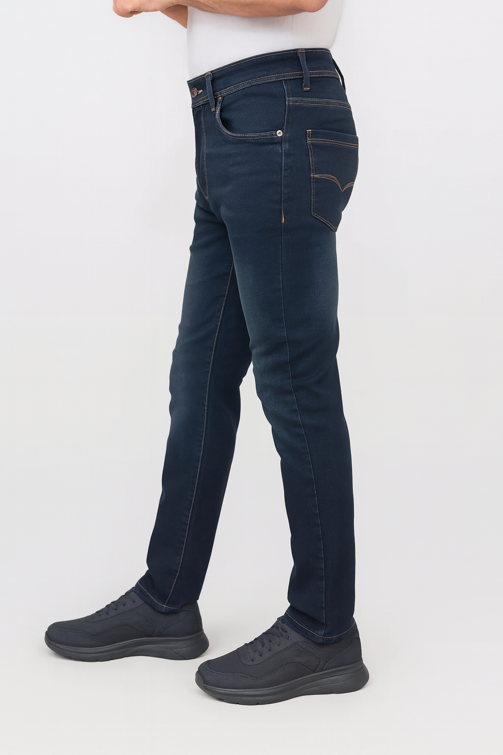 Deep Blue Denim Jeans