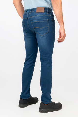 Slate Blue Denim Jeans