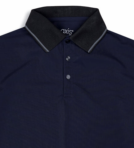 Navy Blue Cool Dry Fit Polo T-Shirt