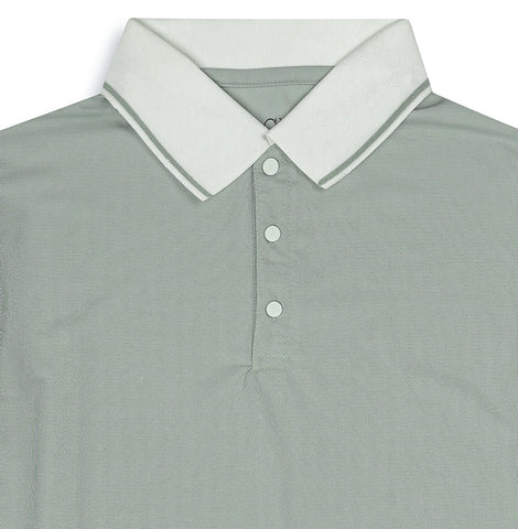 Mint Green Button Polo T-Shirt