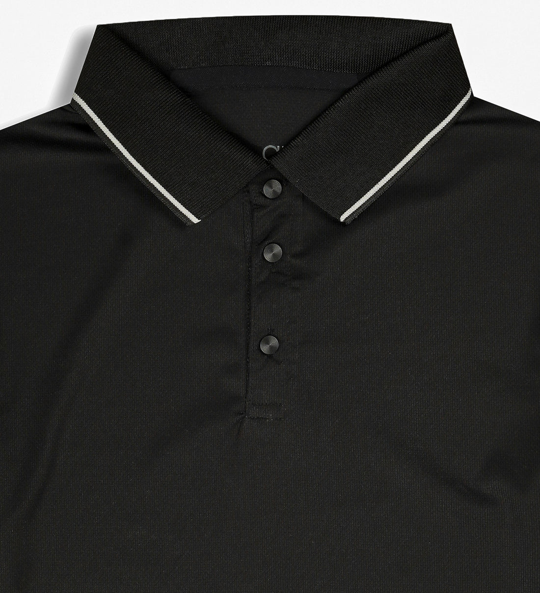 Jet Black Cool Dry Fit Polo T-Shirt
