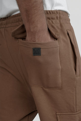 Brown Terry Pocket Trousers