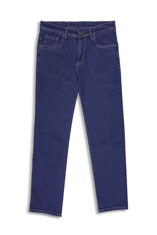 Mid Blue Relax Fit Denim Jeans