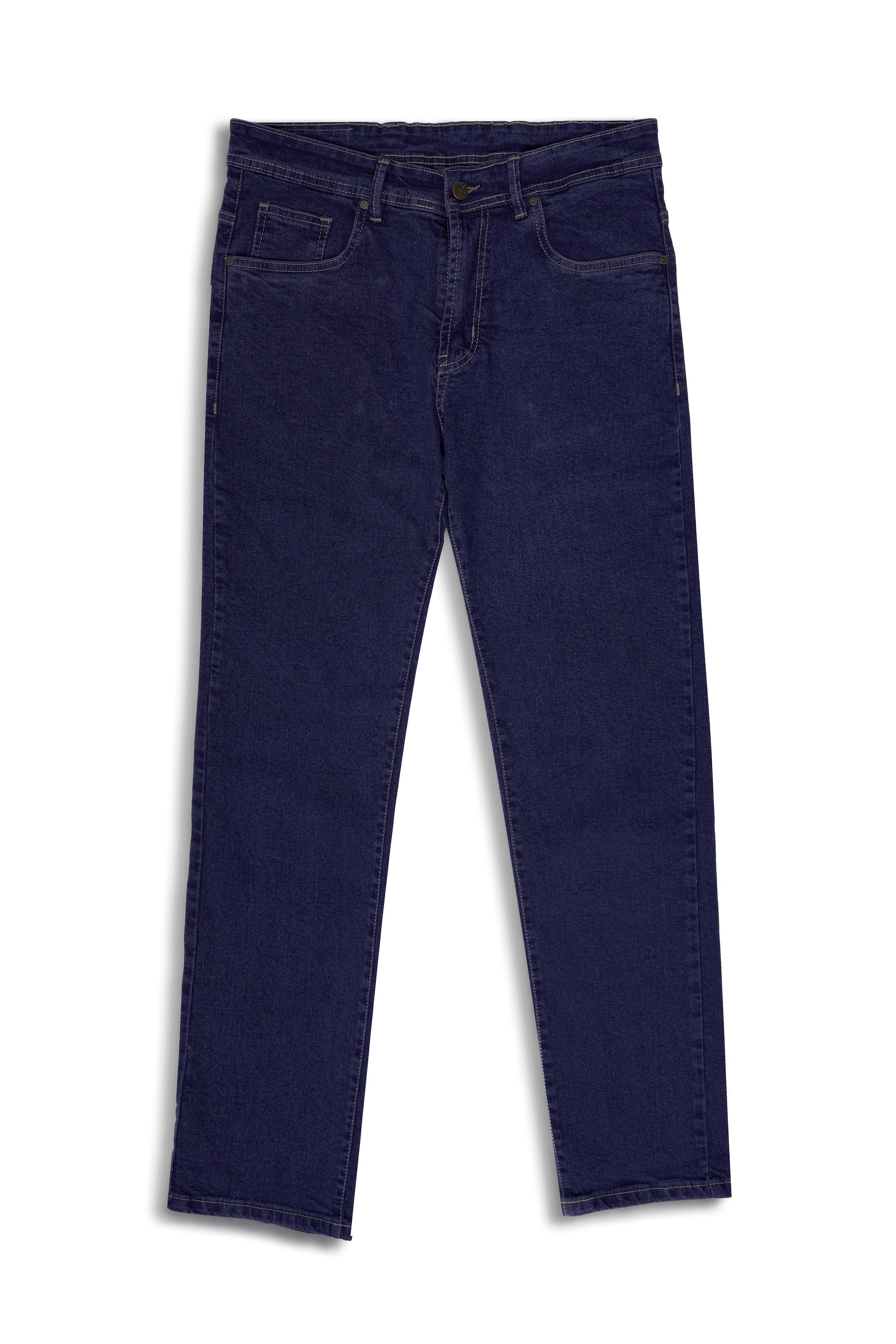Dark Blue Relax Fit Denim Jeans