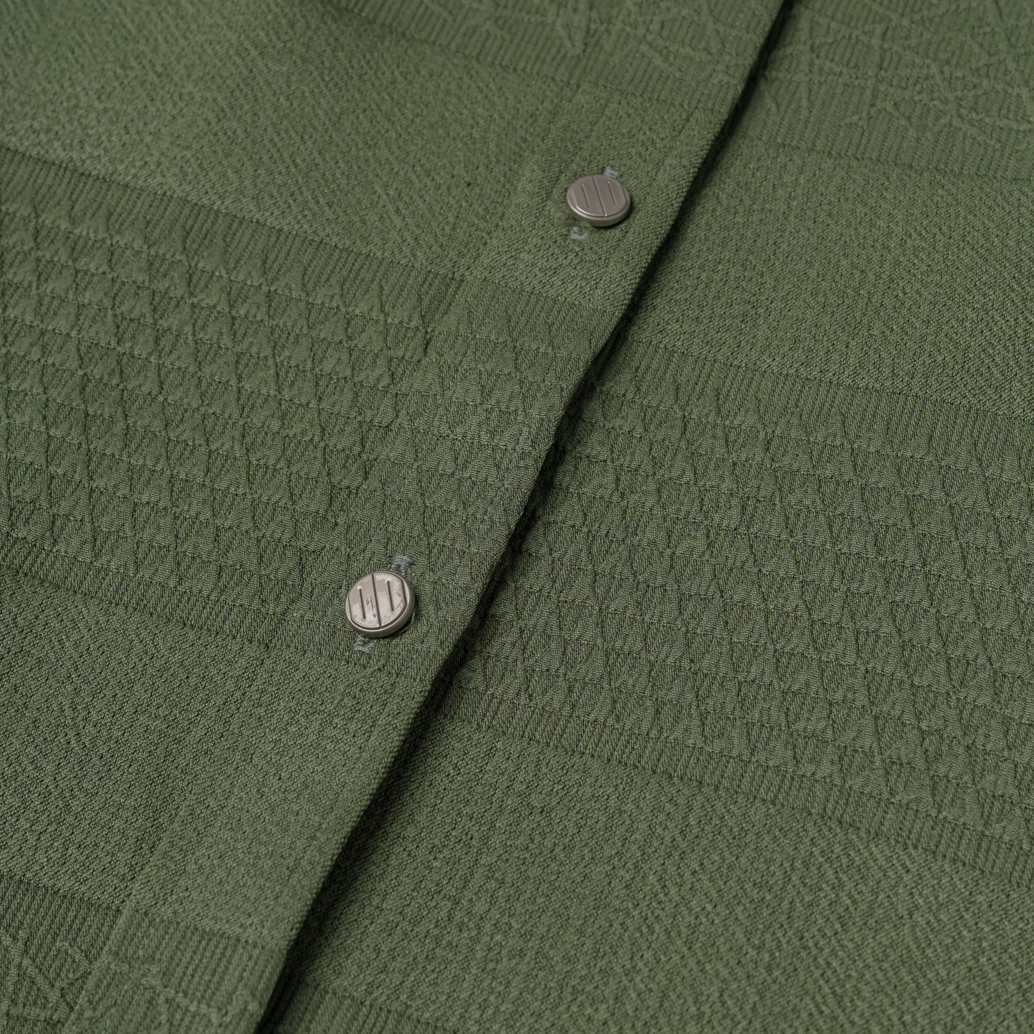 Axis Green Mandarin Collar Shirt
