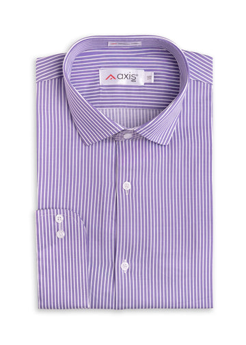 Royal Lavender Pinstripe Shirt