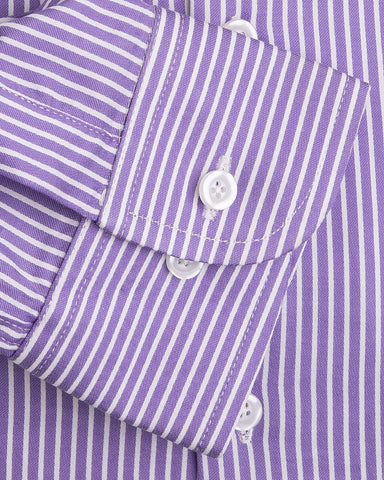 Royal Lavender Pinstripe Shirt