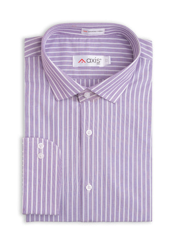 Lavender Striped Men's Shirt