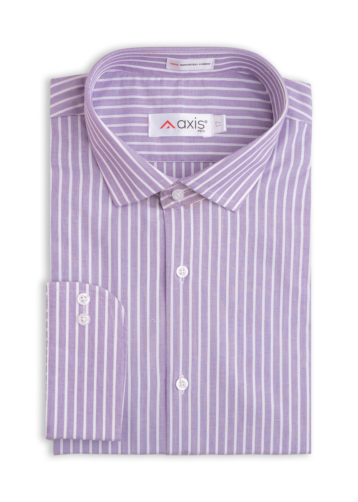 Lavender Striped Men's Shirt