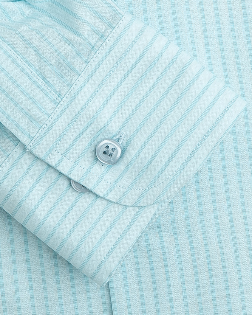 Blue Mist Striped Men's Shirt