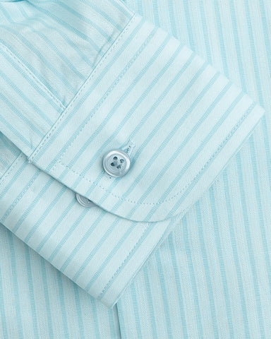 Blue Mist Striped Men's Shirt
