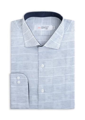 Azure Stripes Men's Shirt