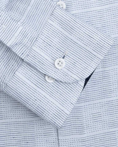 Azure Stripes Men's Shirt