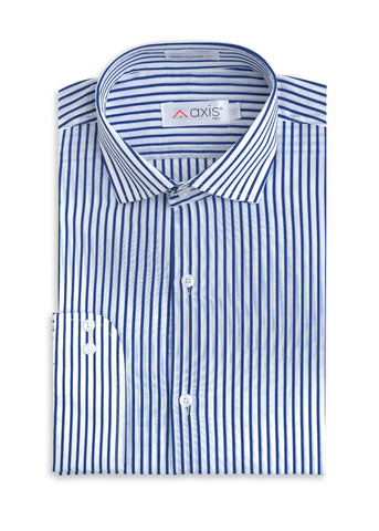 Navy Stripe Men's Shirt
