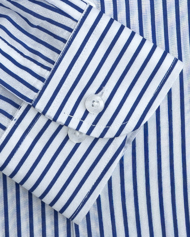 Navy Stripe Men's Shirt