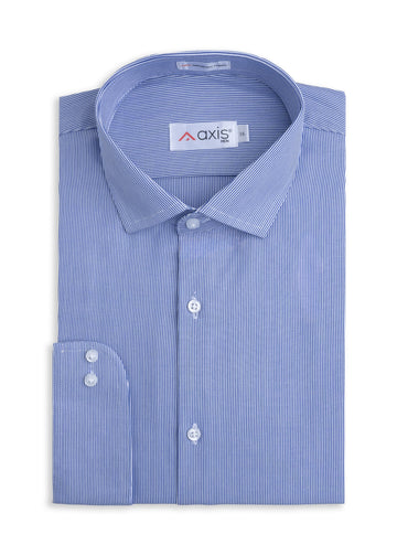 Executive Blue Striped Shirt
