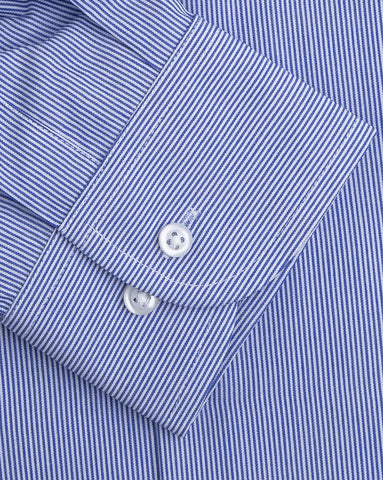Executive Blue Striped Shirt