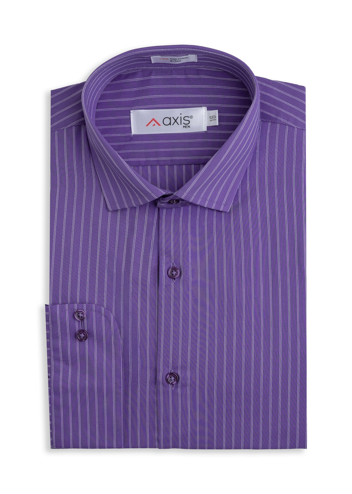 Premium Purple Striped Formal Shirt