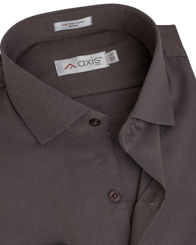 Charcoal Essence Textured Men's Shirt