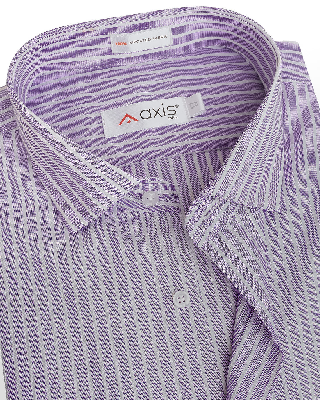 Lavender Striped Men's Shirt