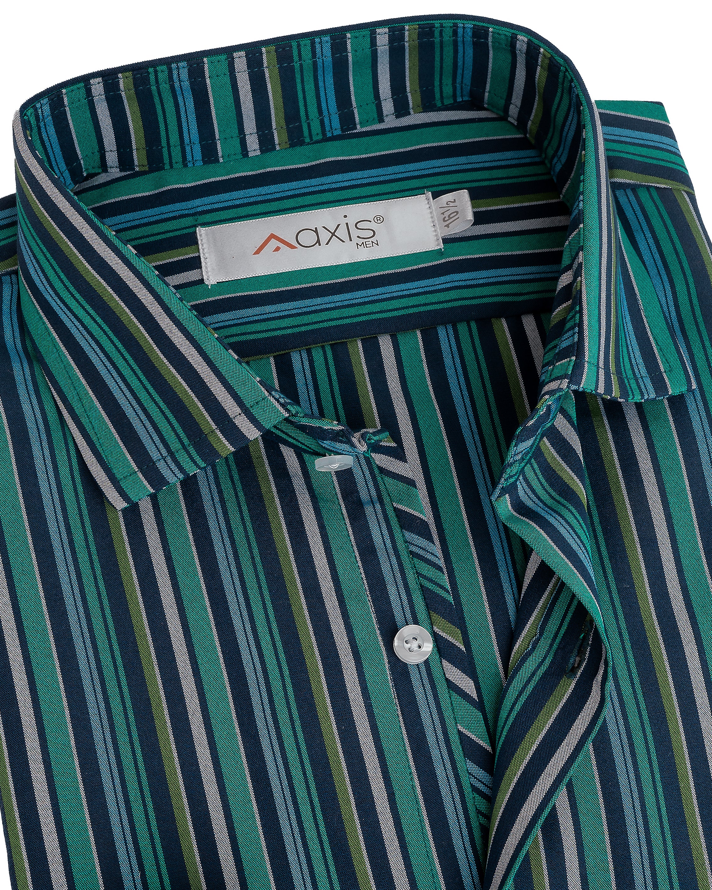 Emerald Stripes Men's Shirt