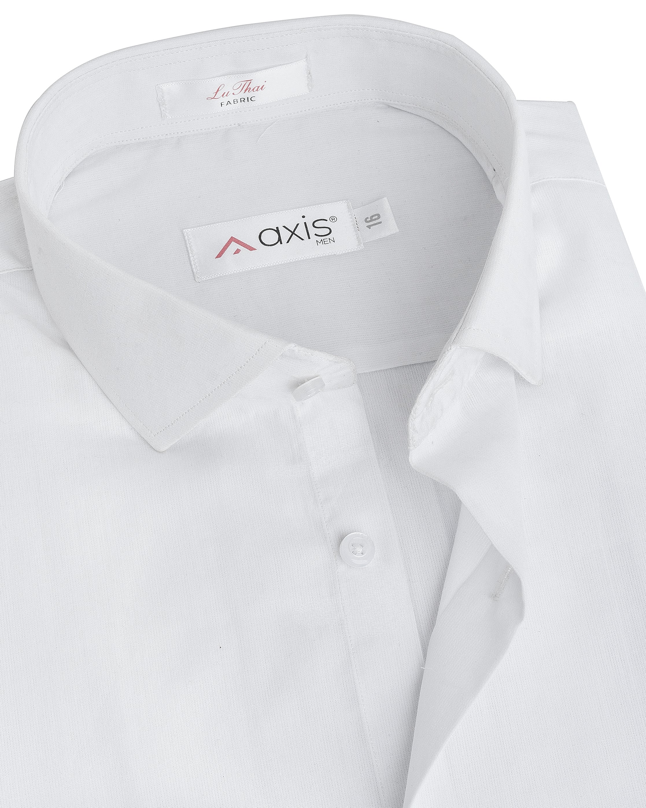 Classic White Textured Shirt