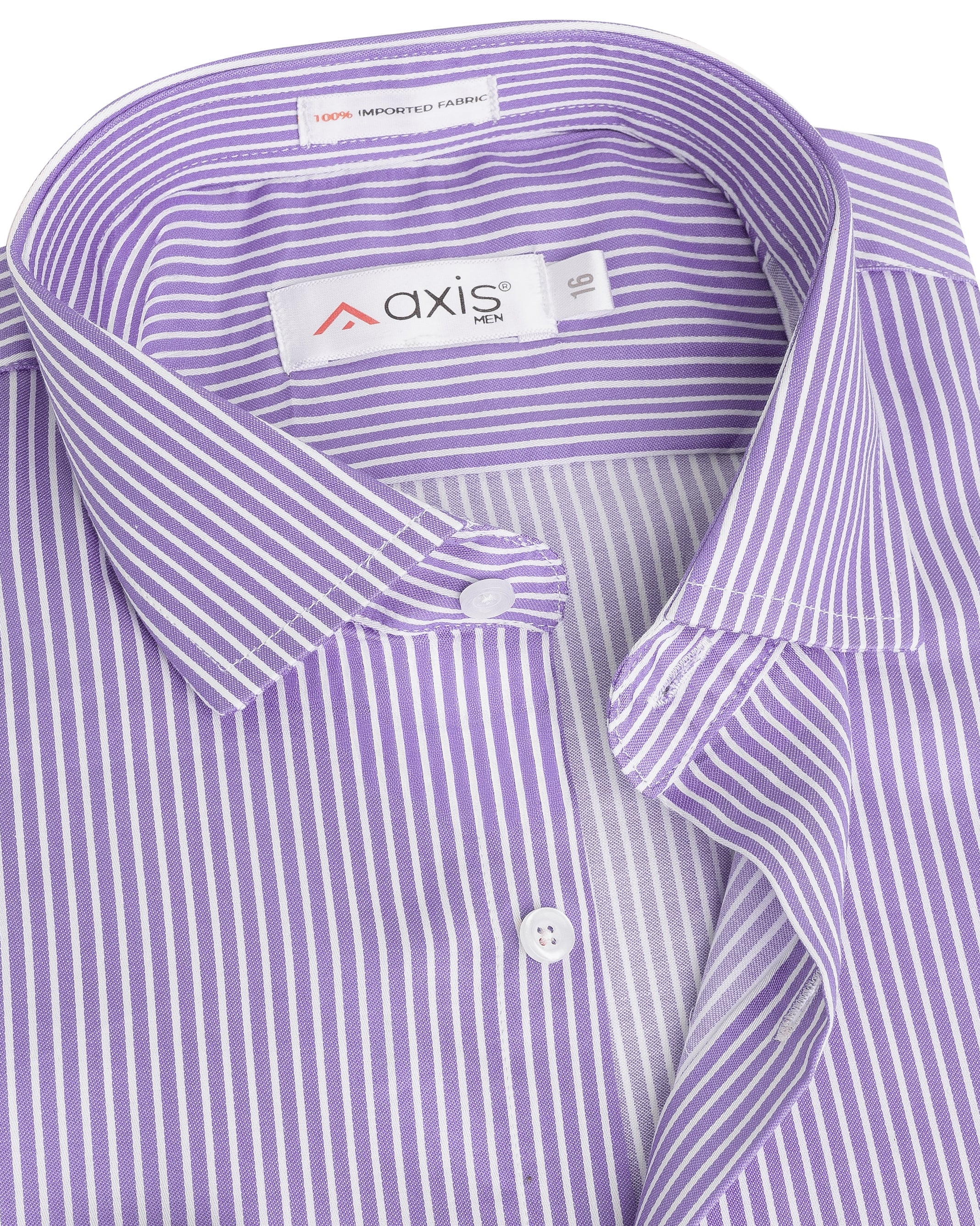 Royal Lavender Pinstripe Shirt