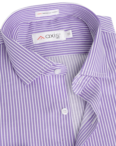Royal Lavender Pinstripe Shirt