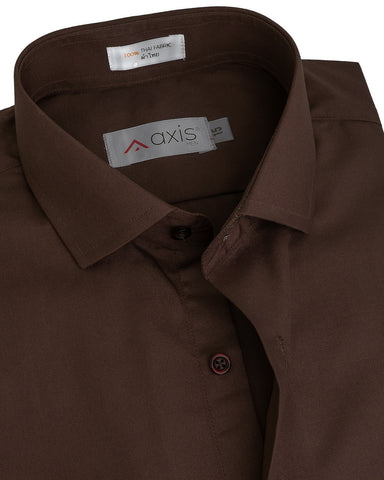 Classic Brown Formal Shirt
