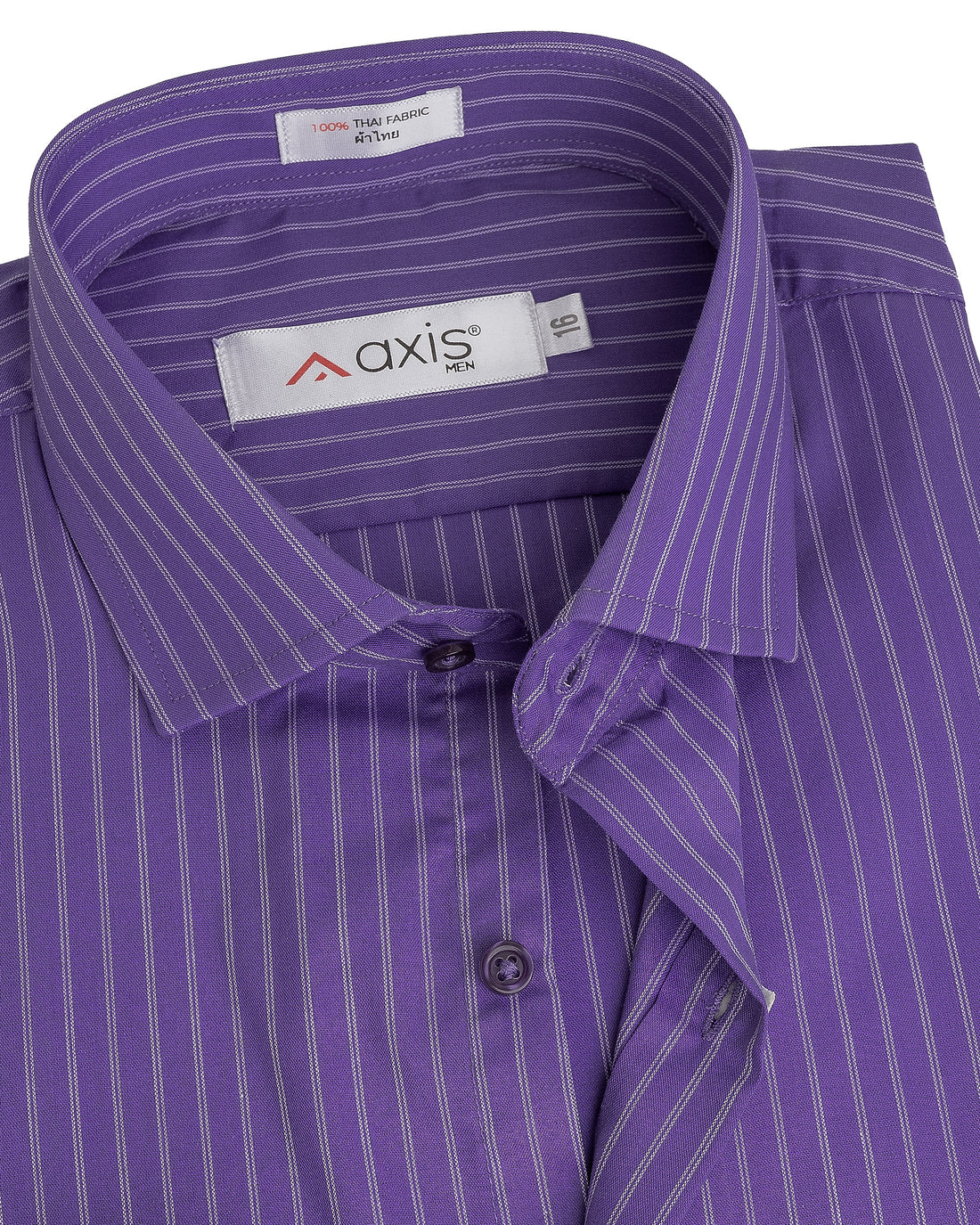 Premium Purple Striped Formal Shirt