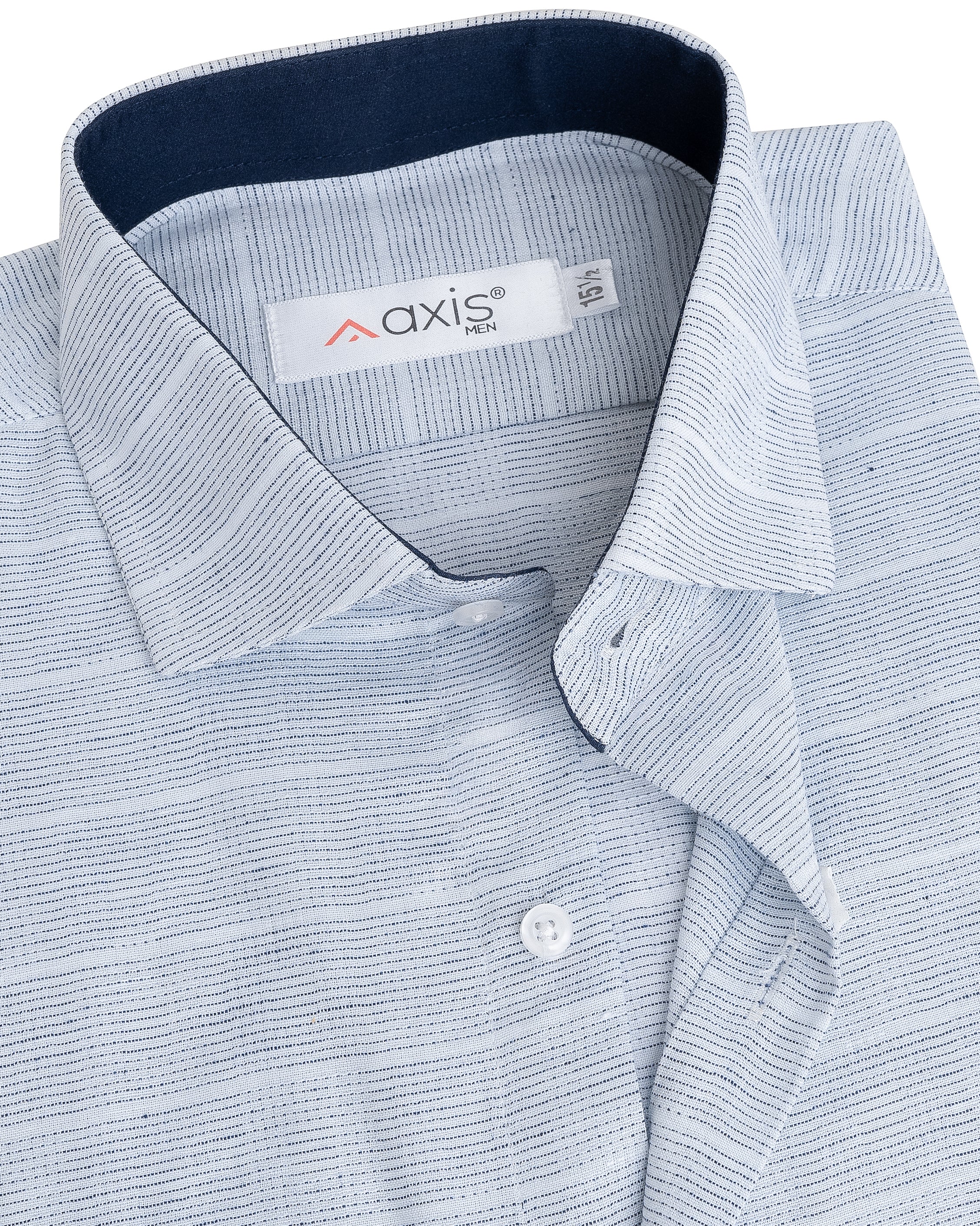 Azure Stripes Men's Shirt