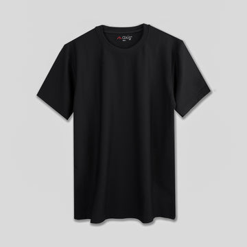Black Activewear T-Shirt