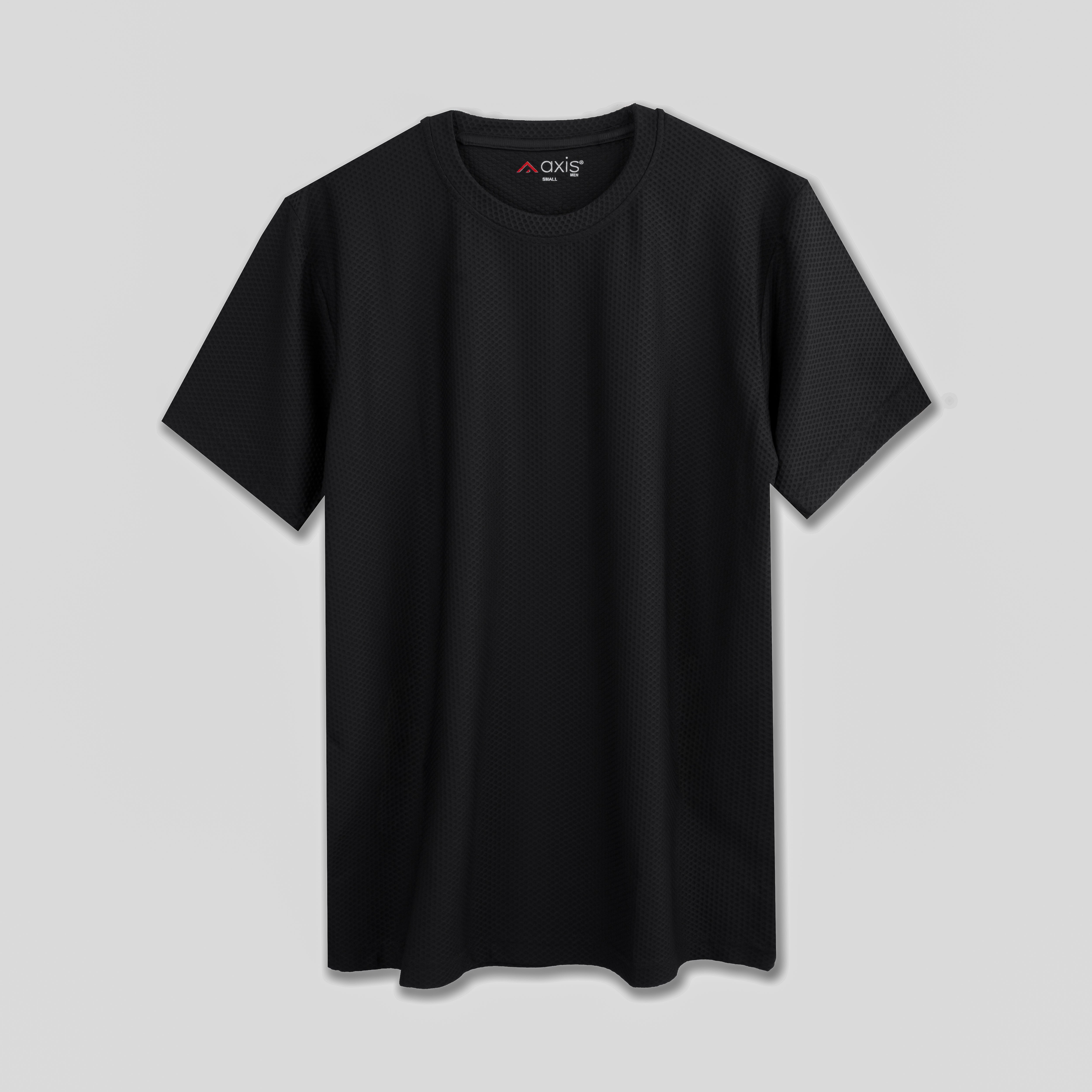 Black Activewear T-Shirt