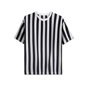 Bold Stripe Crew Neck T-Shirt
