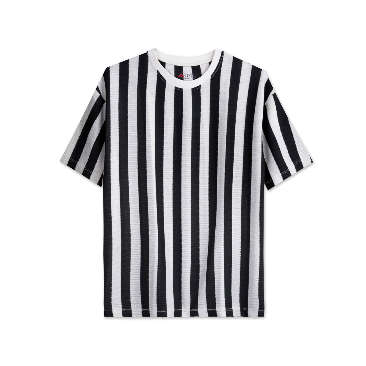 Bold Stripe Crew Neck T-Shirt