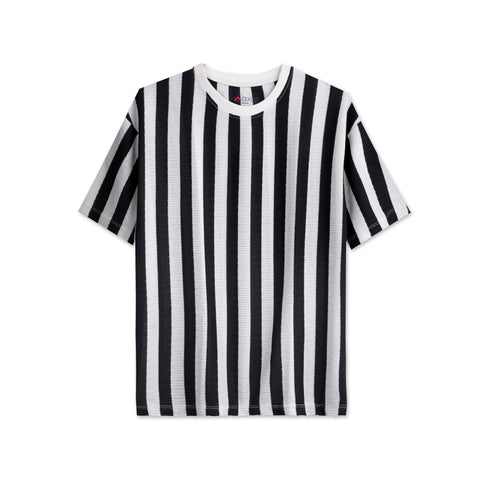 Bold Stripe Crew Neck T-Shirt