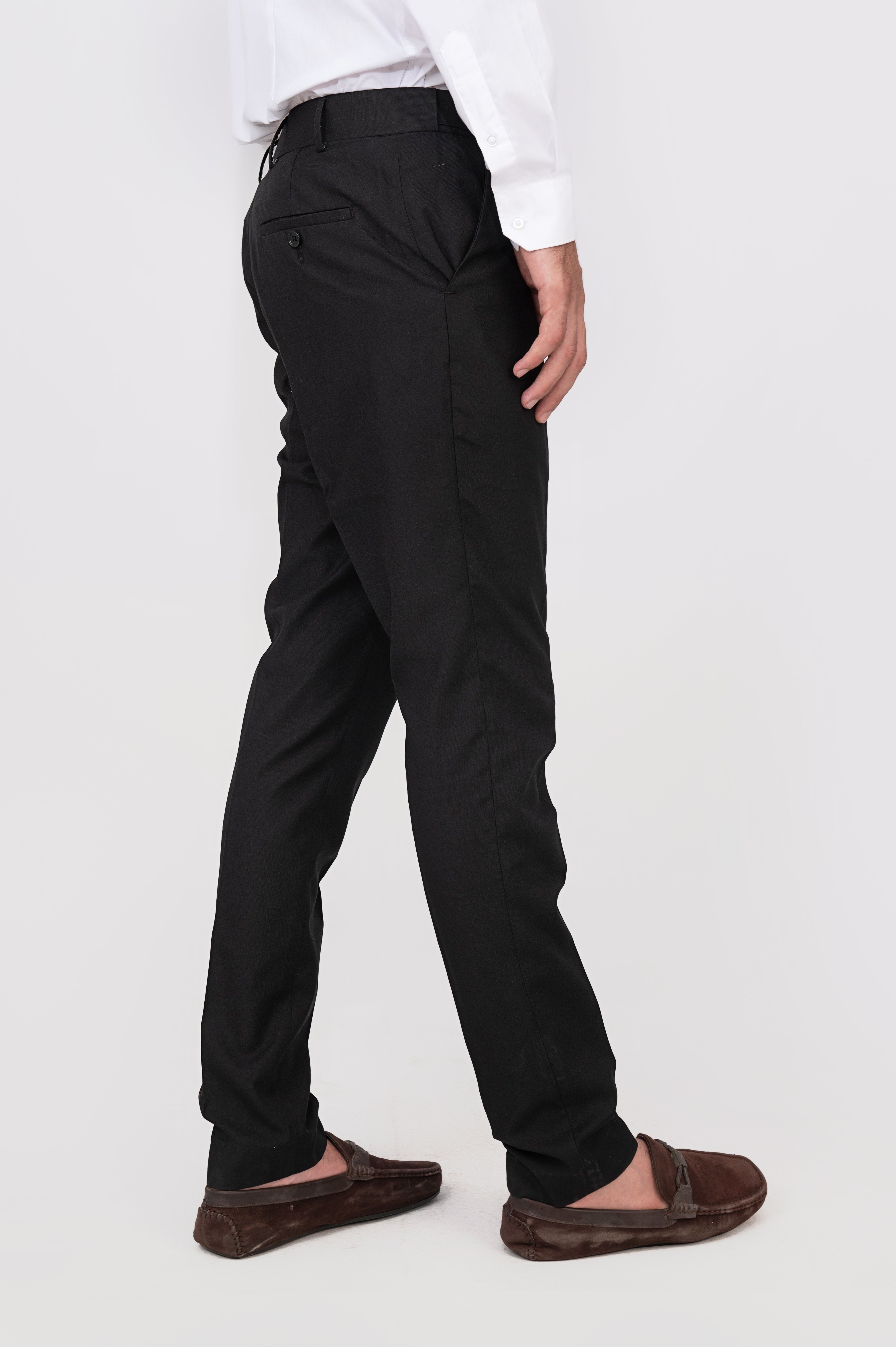 Classic Black Active Waist Pants