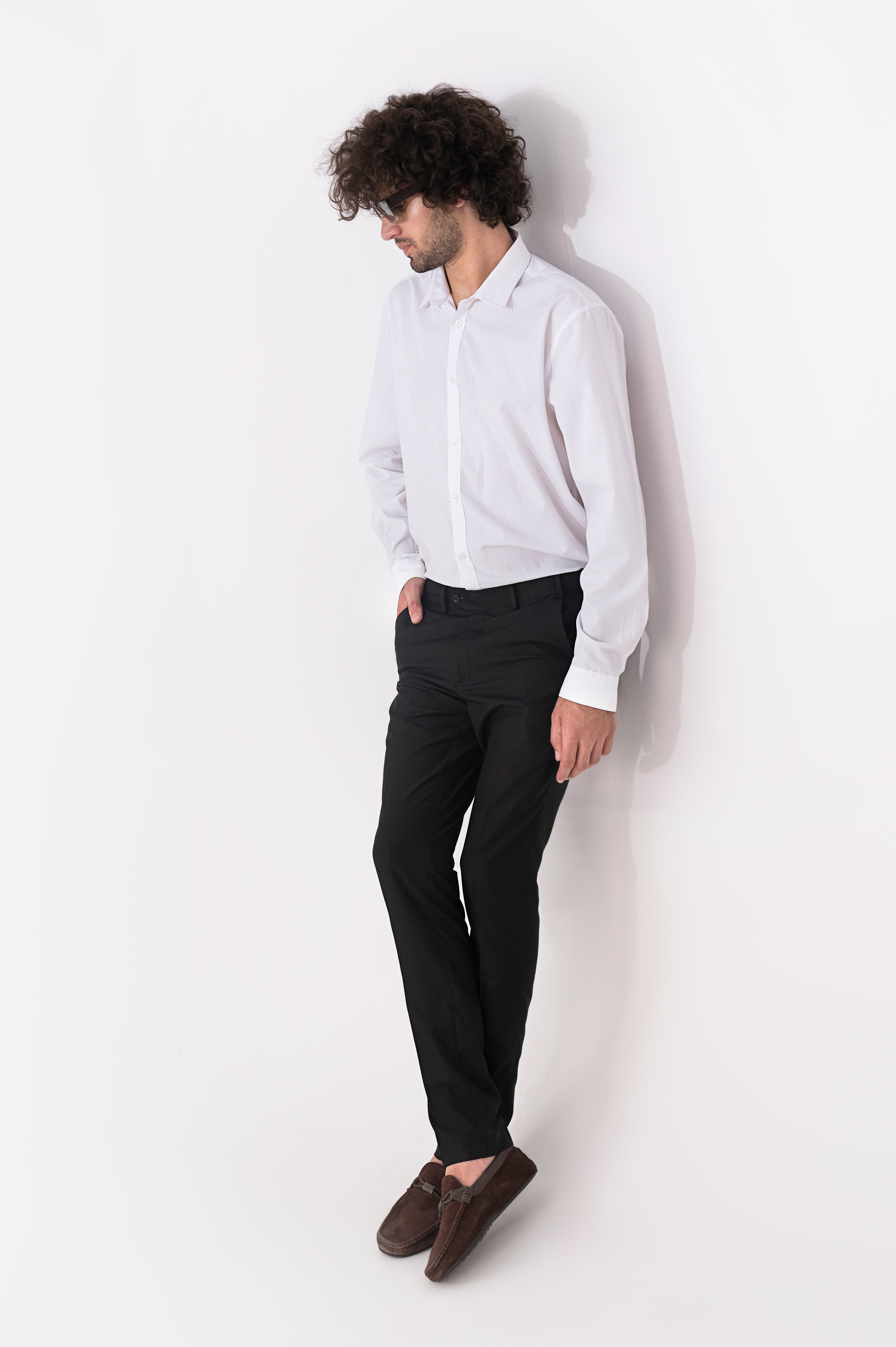 Classic Black Active Waist Pants
