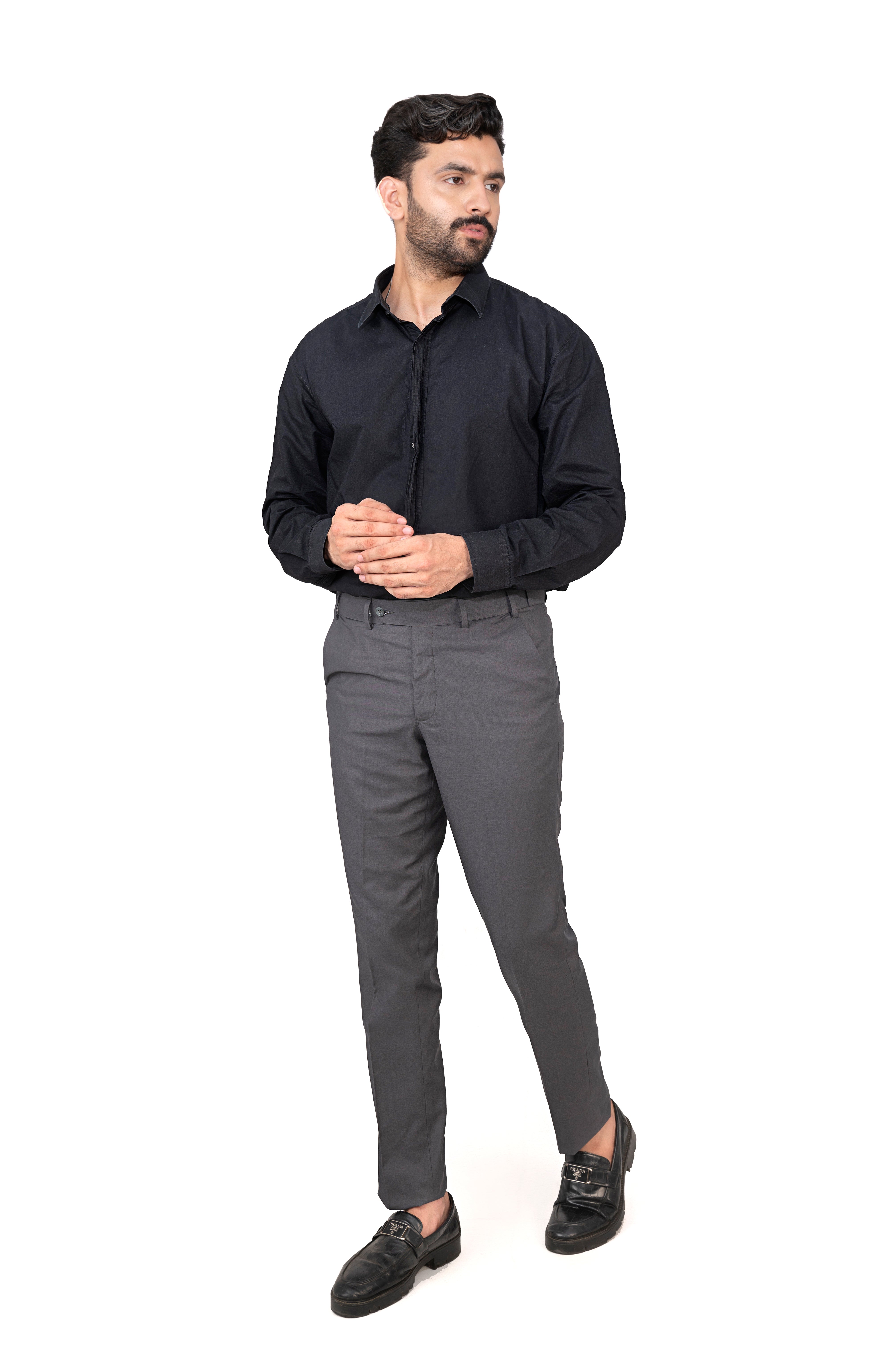 Dark Grey Active Waist Pants