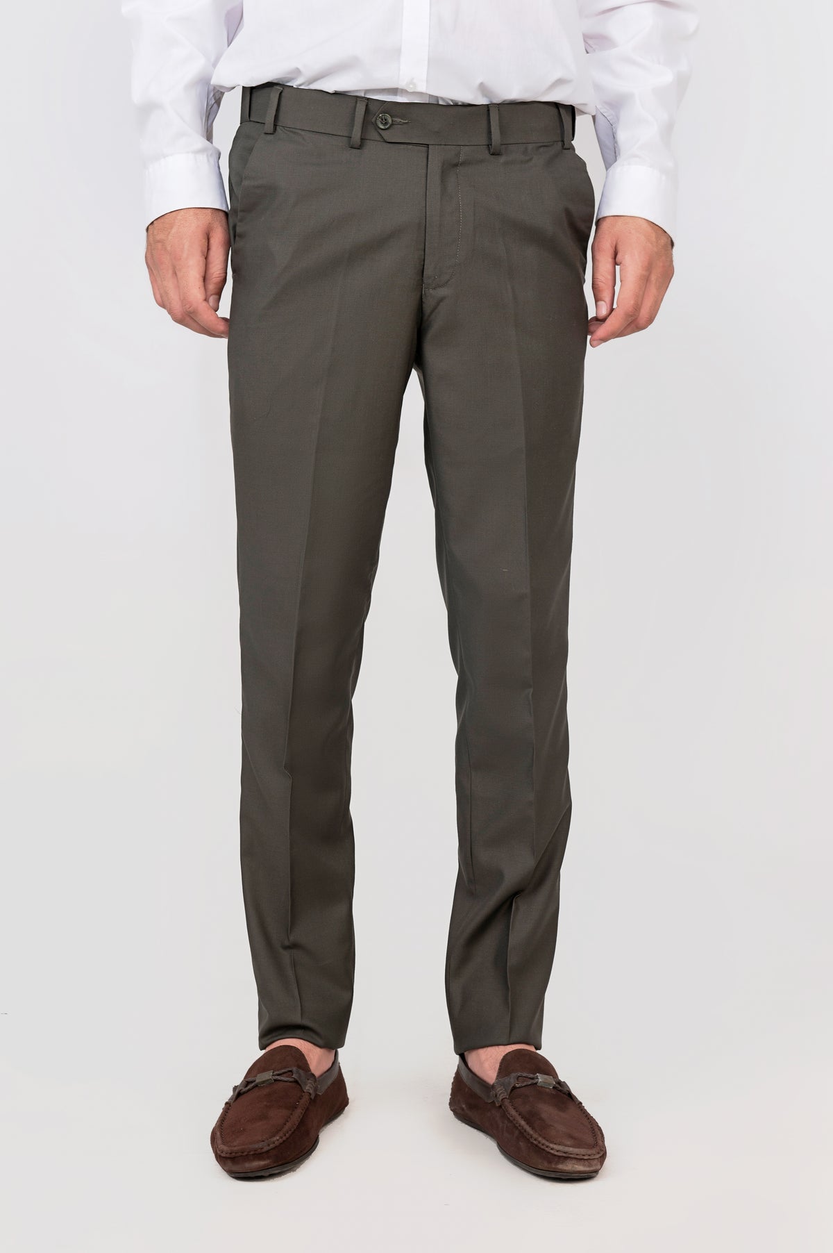 Olive Green Active Waits Pants