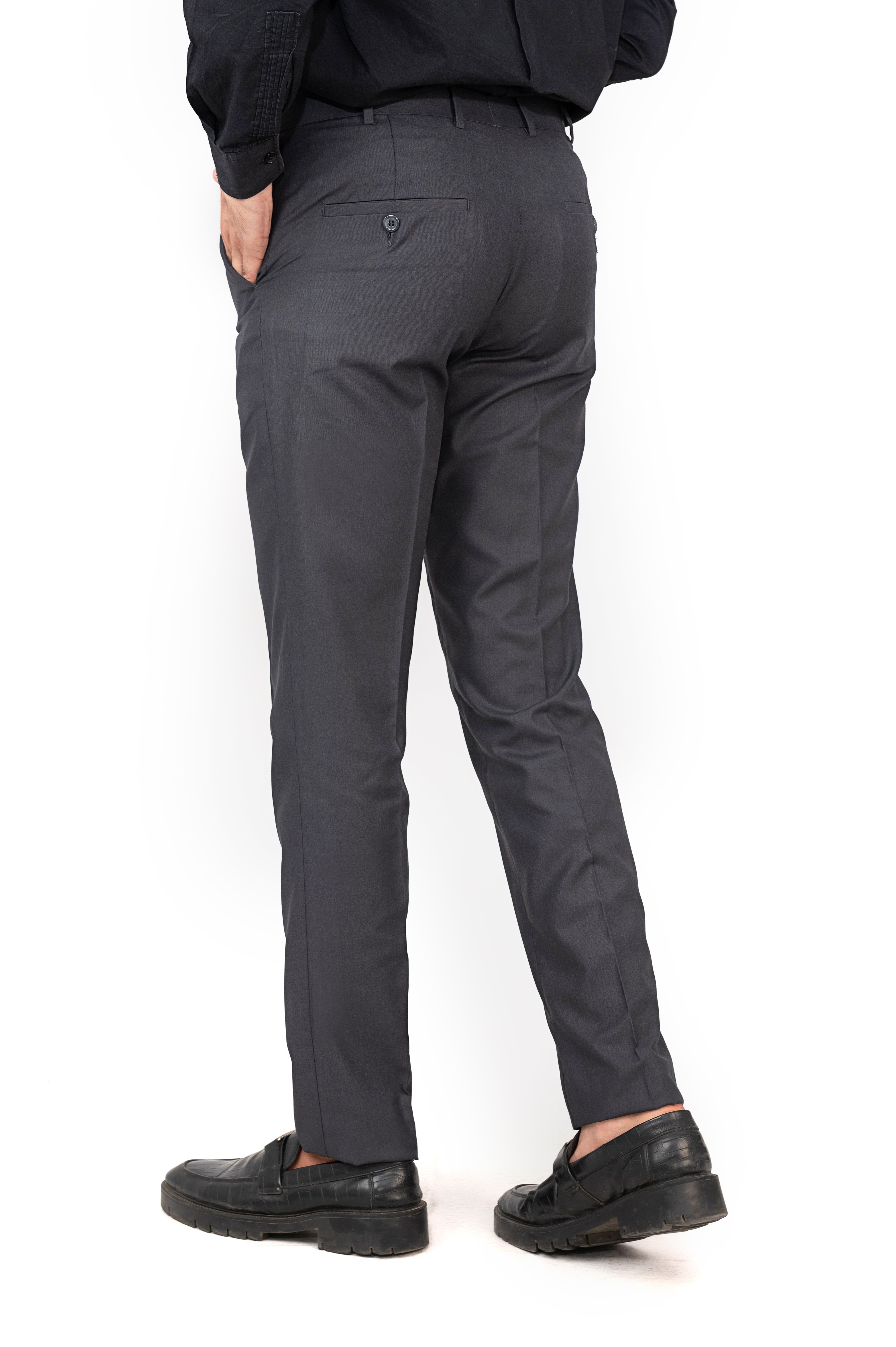Charcoal Grey Active Waist Pants