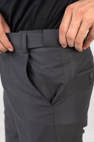Charcoal Grey Active Waist Pants