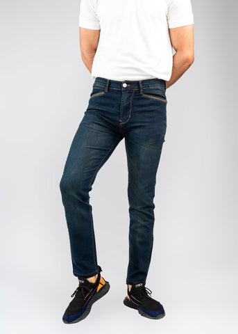 Emerald Green Jeans - The Axis Clothing