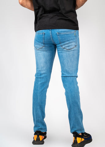 Ice Blue Jeans - The Axis Clothing