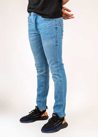 Ice Blue Jeans - The Axis Clothing
