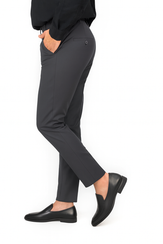 Charcoal Grey Active Waist Pants
