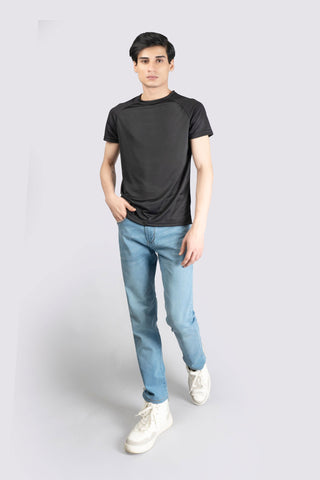 Power Stretch Ice Blue Jeans - The Axis Clothing