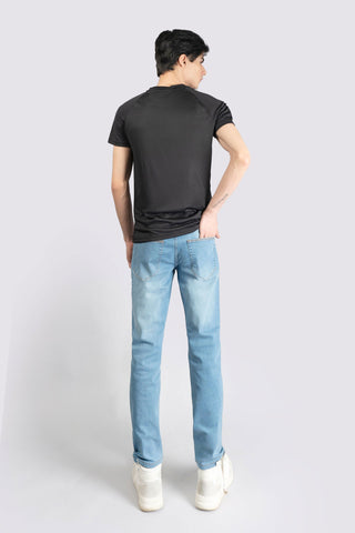 Power Stretch Ice Blue Jeans - The Axis Clothing