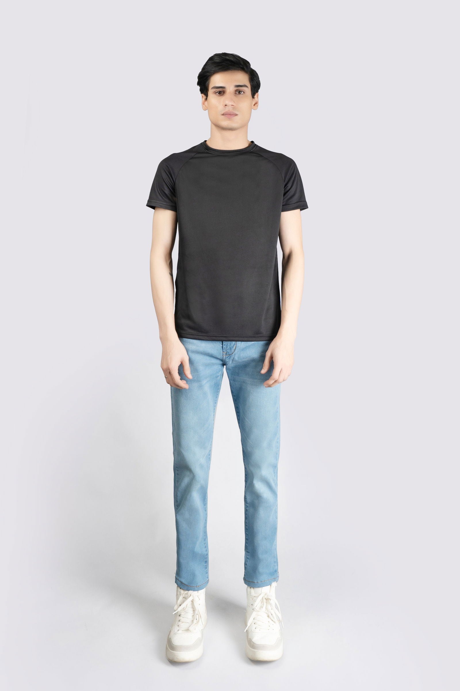 Power Stretch Ice Blue Jeans - The Axis Clothing
