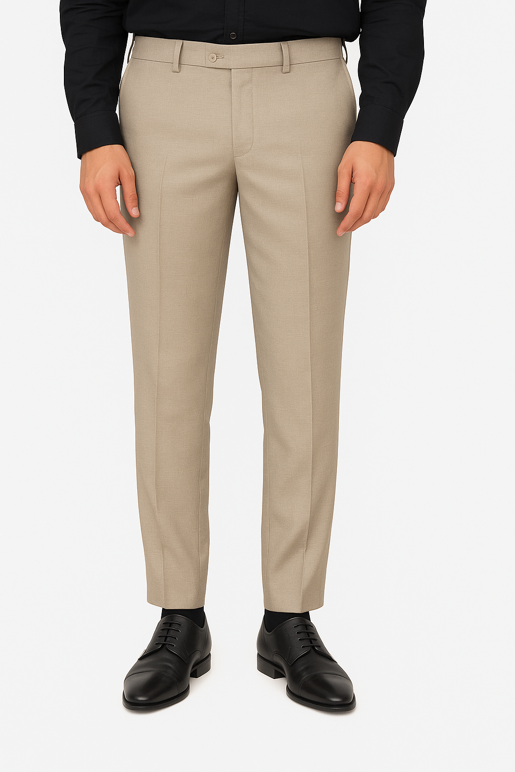 Tan Active Waist Pants